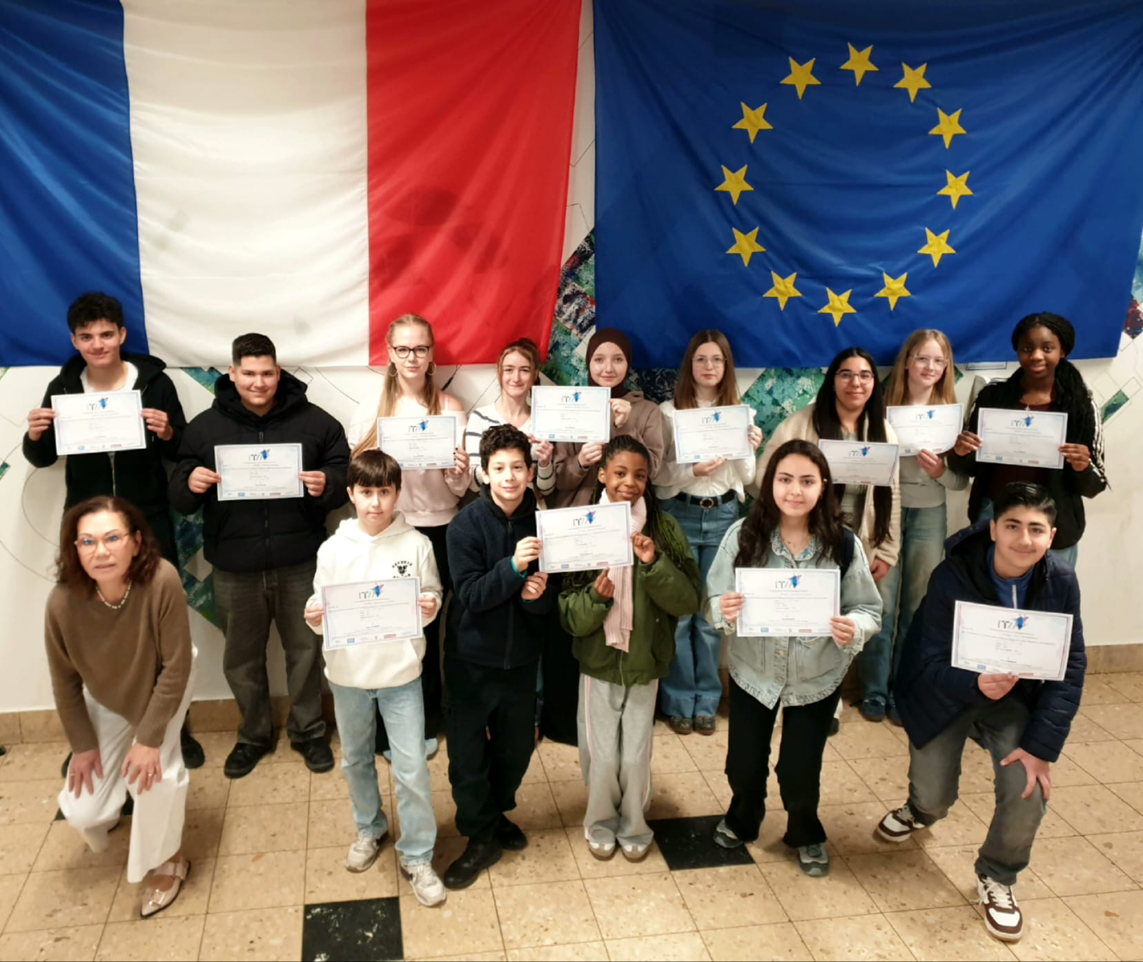 „Félicitations!“ – GGM-Schüler glänzen beim Internet-Teamwettbewerb Französisch 2026